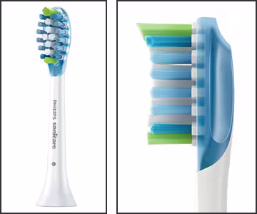 Photo showing a Sonicare Premium Plaque Control sonic brush head