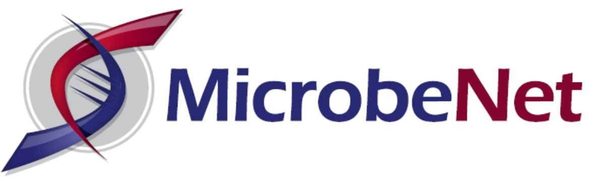 MicrobeNet.jpg Image of the branded logo for MicrobeNet
